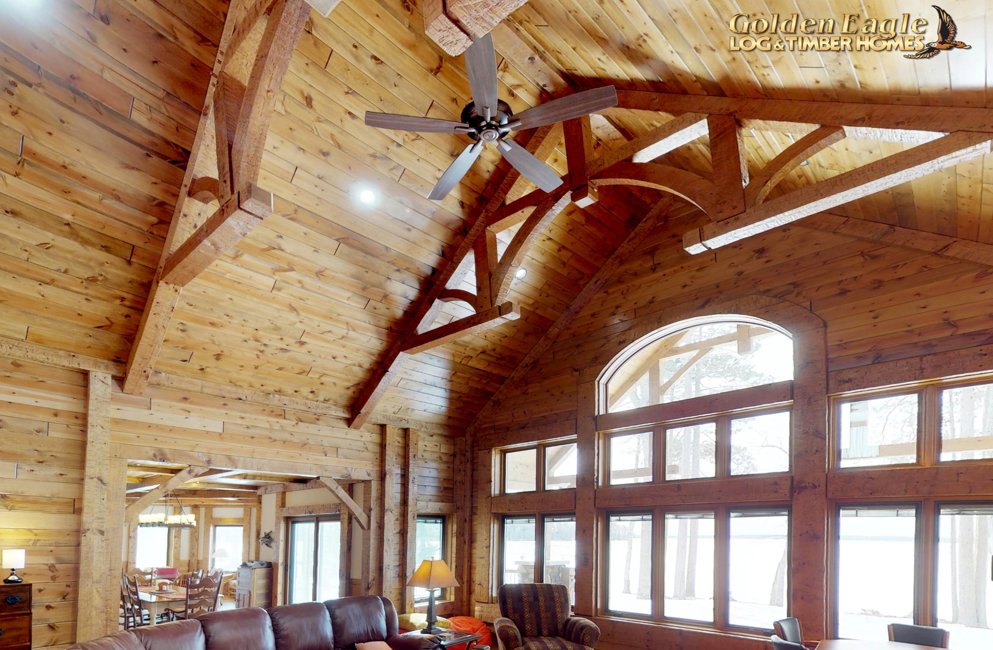 Golden Eagle Log And Timber Homes Exposed Beam Timber Frame